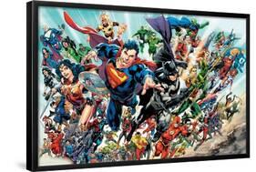 DC Comics - Justice League Rebirth - Group-Trends International-Framed Poster