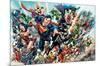 DC Comics - Justice League Rebirth - Group-Trends International-Mounted Poster