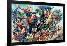 DC Comics - Justice League Rebirth - Group-Trends International-Framed Poster