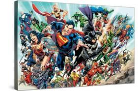 DC Comics - Justice League Rebirth - Group-Trends International-Stretched Canvas
