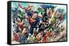 DC Comics - Justice League Rebirth - Group-Trends International-Framed Stretched Canvas