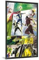 DC Comics Justice League - Shazam Family and Black Adam-Trends International-Mounted Poster