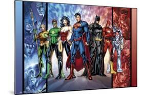 DC Comics - Justice League - The New 52-Trends International-Mounted Poster