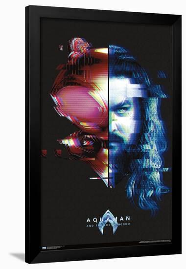 DC Comics Movie Aquaman and the Lost Kingdom - Faceoff-Trends International-Framed Poster