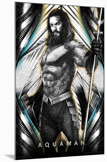 DC Comics Movie - Aquaman - Graphic-Trends International-Mounted Poster