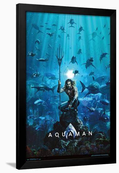 DC Comics Movie - Aquaman - One Sheet-Trends International-Framed Poster