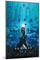 DC Comics Movie - Aquaman - One Sheet-Trends International-Mounted Poster