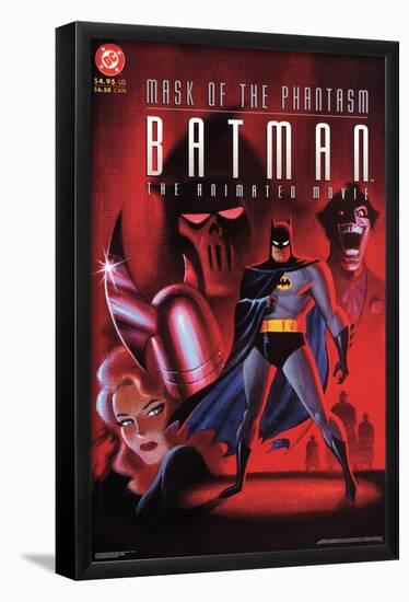 DC Comics Movie Batman: Mask Of The Phantasm - Key Art-Trends International-Framed Poster