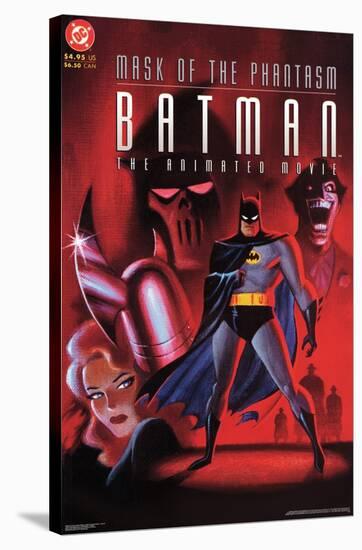 DC Comics Movie Batman: Mask Of The Phantasm - Key Art-Trends International-Stretched Canvas