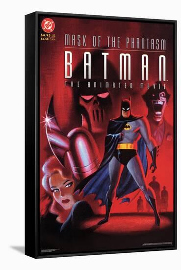 DC Comics Movie Batman: Mask Of The Phantasm - Key Art-Trends International-Framed Stretched Canvas