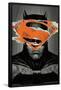 DC Comics Movie - Batman v Superman - Batman Teaser-Trends International-Framed Poster