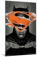 DC Comics Movie - Batman v Superman - Batman Teaser-Trends International-Mounted Poster