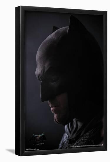 DC Comics Movie - Batman v Superman - Cowl-Trends International-Framed Poster