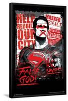 DC Comics Movie - Batman v Superman - False God-Trends International-Framed Poster