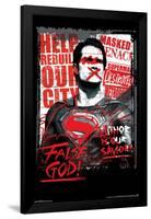 DC Comics Movie - Batman v Superman - False God-Trends International-Framed Poster