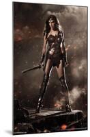 DC Comics Movie - Batman v Superman - Wonder Woman-Trends International-Mounted Poster