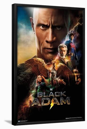 DC Comics Movie Black Adam - Group One Sheet-Trends International-Framed Poster