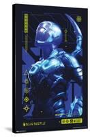 DC Comics Movie Blue Beetle - Biotech-Trends International-Stretched Canvas