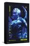 DC Comics Movie Blue Beetle - Biotech-Trends International-Framed Stretched Canvas
