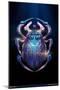 DC Comics Movie Blue Beetle - Scarab Teaser One Sheet-Trends International-Mounted Poster