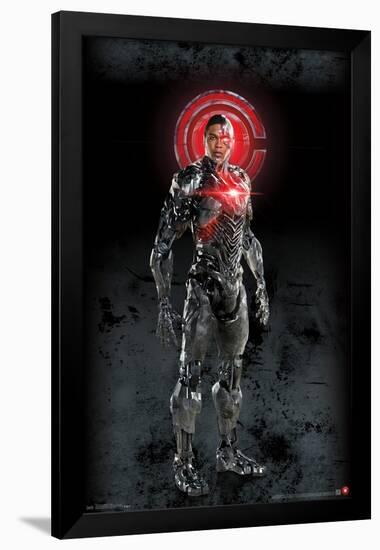 DC Comics Movie - Justice League - Cyborg-Trends International-Framed Poster