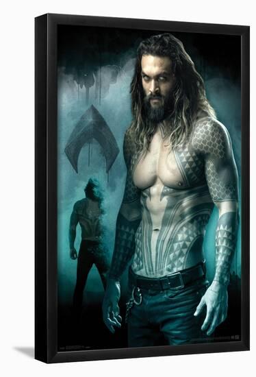 DC Comics Movie - Justice League - King of Atlantis-Trends International-Framed Poster