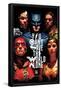 DC Comics Movie - Justice League - Save The World-Trends International-Framed Poster