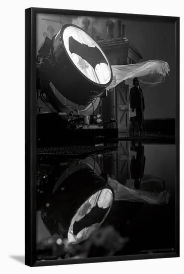 DC Comics Movie - Justice League - The Bat Signal-Trends International-Framed Poster