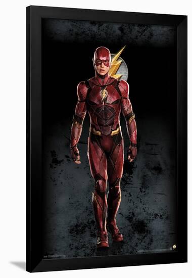 DC Comics Movie - Justice League - The Flash-Trends International-Framed Poster