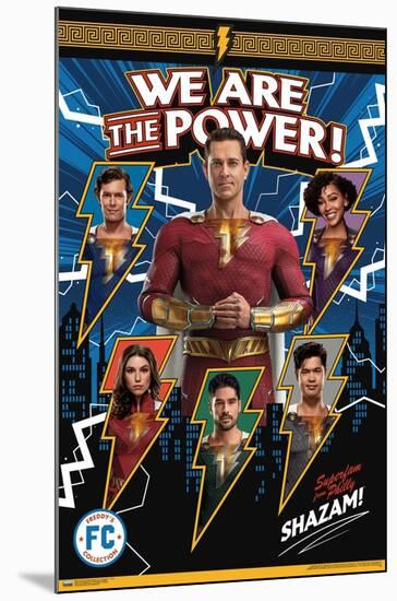 DC Comics Movie Shazam! Fury of the Gods - Family-Trends International-Mounted Poster