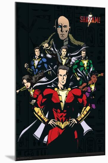 DC Comics Movie - Shazam - Group-Trends International-Mounted Poster