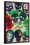 DC Comics Movie - Suicide Squad - Faces-Trends International-Framed Poster