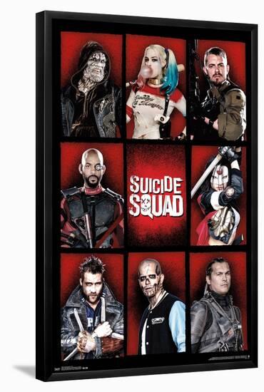 DC Comics Movie - Suicide Squad - Grid-Trends International-Framed Poster