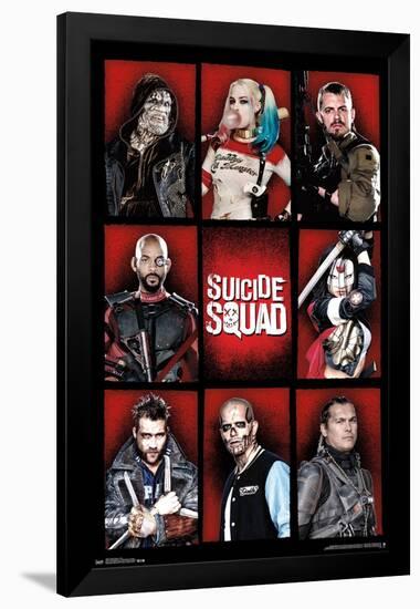 DC Comics Movie - Suicide Squad - Grid-Trends International-Framed Poster