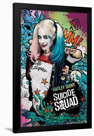 DC Comics Movie - Suicide Squad - Harley Stars-Trends International-Framed Poster