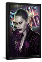 DC Comics Movie - Suicide Squad - Joker Close-Up-Trends International-Framed Poster