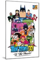 DC Comics Movie - Teen Titans Go! To The Movies - Collage-Trends International-Mounted Poster