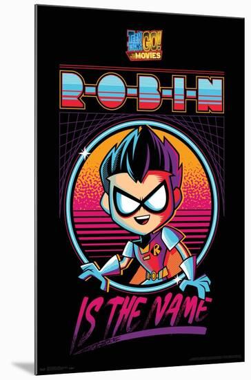 DC Comics Movie - Teen Titans Go! To The Movies - Robin-Trends International-Mounted Poster