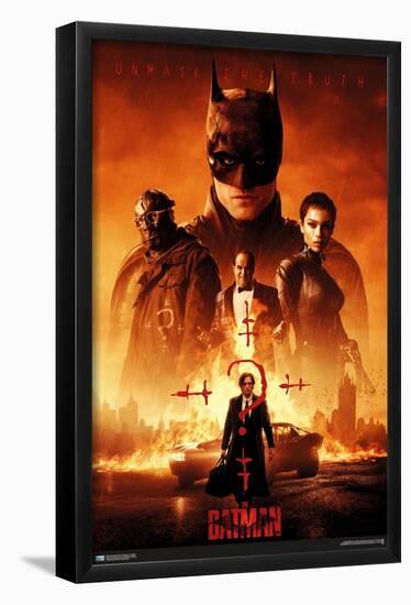 DC Comics Movie The Batman - One Sheet-Trends International-Framed Poster