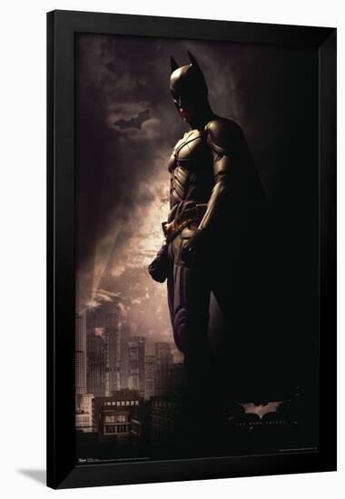 DC Comics Movie - The Dark Knight - Batman in the Shadows-Trends International-Framed Poster