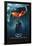 DC Comics Movie - The Dark Knight - Batman Logo on Fire One Sheet-Trends International-Framed Poster