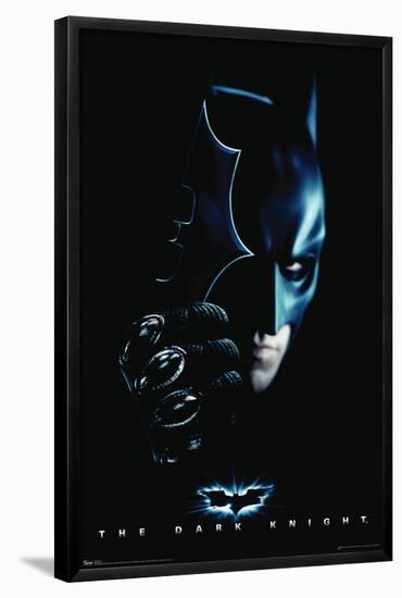 DC Comics Movie - The Dark Knight - Batman with Batarang-Trends International-Framed Poster