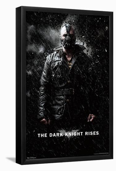 DC Comics Movie - The Dark Knight Rises - Bane Rain-Trends International-Framed Poster