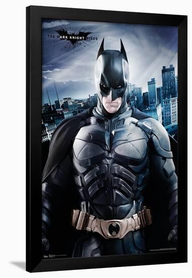 DC Comics Movie - The Dark Knight Rises - Batman - The Caped Crusader-Trends International-Framed Poster