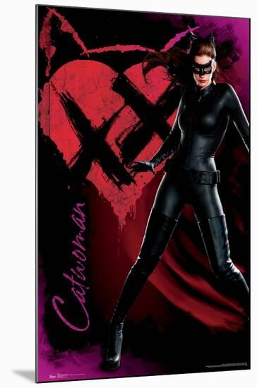 DC Comics Movie - The Dark Knight Rises - Catwoman-Trends International-Mounted Poster