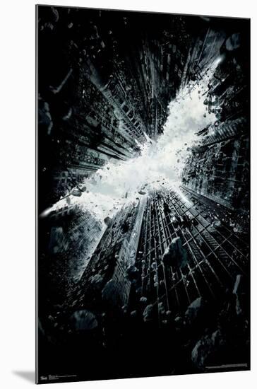 DC Comics Movie - The Dark Knight Rises - Teaser One Sheet-Trends International-Mounted Poster