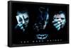 DC Comics Movie - The Dark Knight - The Joker, Batman, Harvey Dent-Trends International-Framed Poster