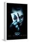 DC Comics Movie - The Dark Knight - The Joker with Batman Playing Card Premium Poster-null-Framed Poster