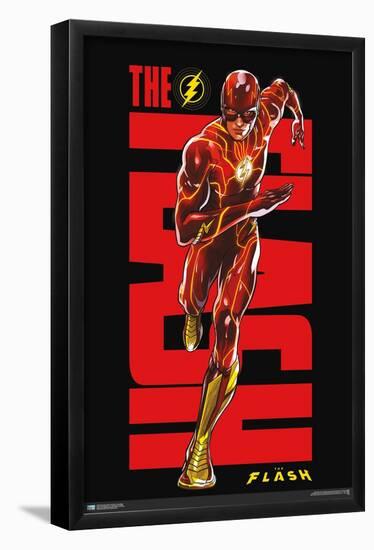 DC Comics Movie The Flash - Barry Allen-Trends International-Framed Poster