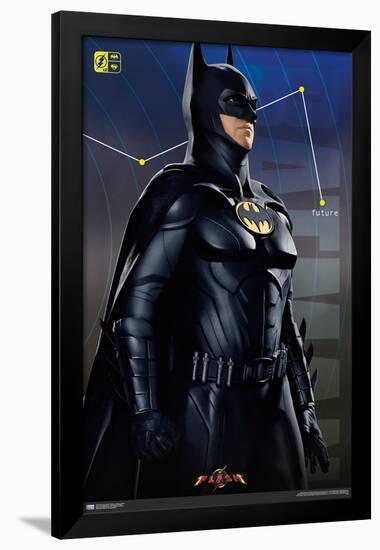 DC Comics Movie The Flash - Batman Triptych-Trends International-Framed Poster